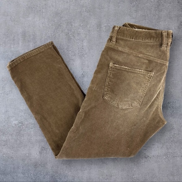 Current/Elliott Skinny Corduroy High Rise Jeans in Camel  Sz: 26 - Picture 5 of 14